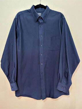 Van Heusen Men's Blue Dress Shirt